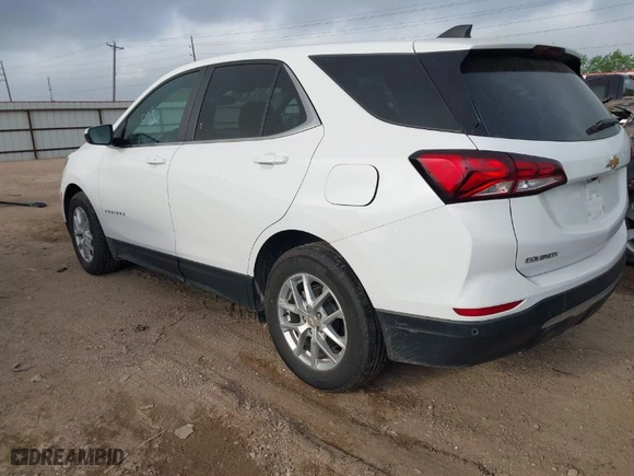 2024 Chevrolet Equinox LT with VIN 3GNAXKEG0RS141536, listed as a IAAI auction lot 41934200 with 36,706 mi miles. Bid and sale history available at carsss.com. Image 3.