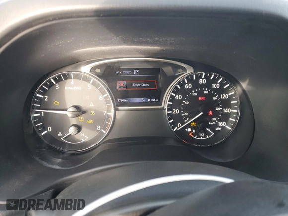 2020 Nissan Pathfinder Platinum with VIN 5N1DR2DMXLC603150, listed as a Copart auction lot 80942914 with 77,848 mi miles and Salvage Title. Bid and sale history available at carsss.com. Image 9.