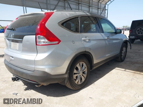 2012 Honda CR-V EX-L with VIN JHLRM3H74CC006534, listed as a IAAI auction lot 41859239 with 178,994 mi miles. Bid and sale history available at carsss.com. Image 4.