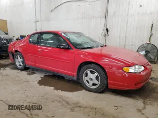 2004 Chevrolet Monte Carlo LS with VIN 2G1WW12E749223471, listed as a Copart auction lot 82597584 with 89,373 mi miles and Non Repairable. Bid and sale history available at carsss.com. Image 4.