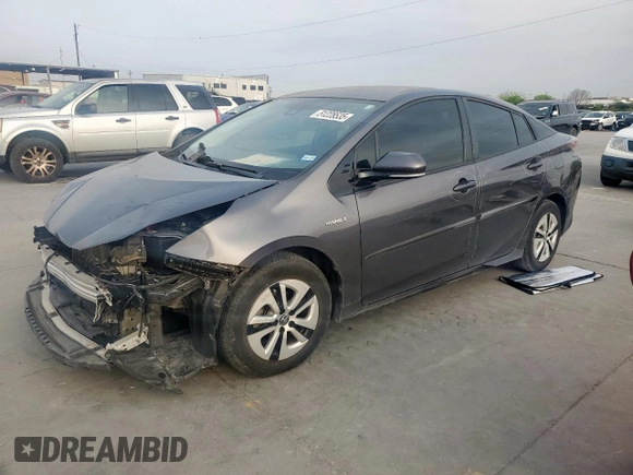 2018 Toyota Prius Two with VIN JTDKARFU5J3063597, listed as a Copart auction lot 51228535 with 41,974 mi miles and Salvage Title. Bid and sale history available at carsss.com. Image 1.