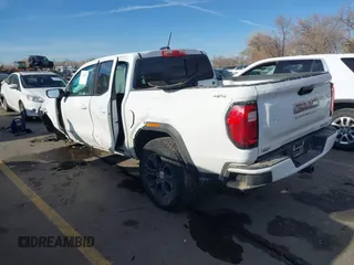 2024 GMC Canyon 4WD Elevation with VIN 1GTP6BEK1R1223920, listed as a IAAI auction lot 41101813 with 1 mi miles. Bid and sale history available at carsss.com. Image 3.