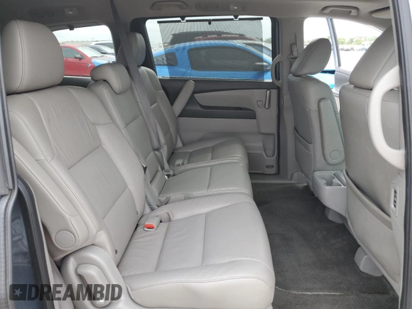 2011 Honda Odyssey EX-L with VIN 5FNRL5H63BB098207, listed as a Copart auction lot 55245875 with 127,197 mi miles and Salvage Title. Bid and sale history available at DreamBid. Image 12.