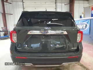 2024 Ford Explorer XLT with VIN 1FMSK8DH9RGA85695, listed as a Copart auction lot 50570395 with 9,557 mi miles and Salvage Title. Bid and sale history available at carsss.com. Image 6.