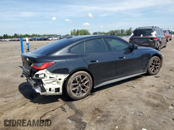 2023 BMW 4 Series M440i xDrive with VIN WBA13AW00PFN31650, listed as a Copart auction lot 66478095 with 18,094 mi miles and Salvage title. Bid and sale history available at DreamBid. Image 3.