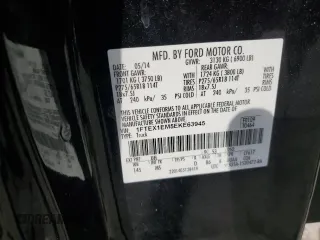 2014 Ford F-150 XL z VIN 1FTEX1EM5EKE63945, wystawiony jako Copart lot #58449135 z przebiegiem 132 762 mil mil oraz Szkoda całkowita • Salvage title. Historia ofert i sprzedaży dostępna na DreamBid. Obrazek 12.