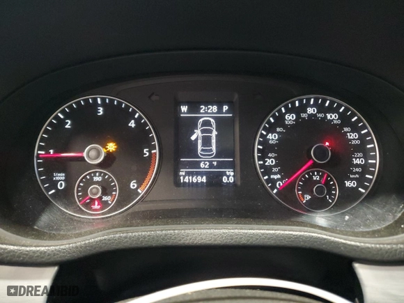 2013 Volkswagen Passat TDI SE w/Sunroof with VIN 1VWBN7A39DC039957, listed as a Copart auction lot 53238825 with 141,694 mi miles and Non Repairable. Bid and sale history available at carsss.com. Image 9.