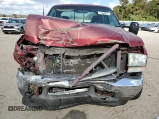 2003 Ford Super Duty F-250 XL with VIN 1FTNW20F83EA79803, listed as a Copart auction lot 77653954 with 0 mi miles and Salvage Title. Bid and sale history available at carsss.com. Image 5.