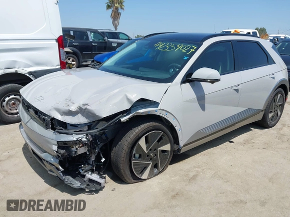 2025 Hyundai Ioniq 5 z VIN 7YAKR4DA0SY007083, wystawiony jako IAAI lot #42359027 z przebiegiem 4 122 mil mil oraz . Historia ofert i sprzedaży dostępna na DreamBid. Obrazek 17.