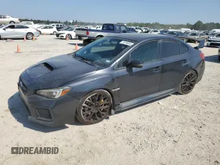 2018 Subaru WRX STI Launch z VIN JF1VA2W61J9820794, wystawiony jako Copart lot #76299864 z przebiegiem 137 498 mil mil oraz Szkoda całkowita • Salvage title. Historia ofert i sprzedaży dostępna na DreamBid. Obrazek 1.