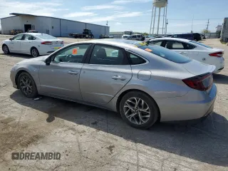 2023 Hyundai Sonata SEL z VIN KMHL14JA8PA301107, wystawiony jako Copart lot #55582305 z przebiegiem 75 022 mil mil oraz Czysty tytuł • Clean title. Historia ofert i sprzedaży dostępna na DreamBid. Obrazek 2.