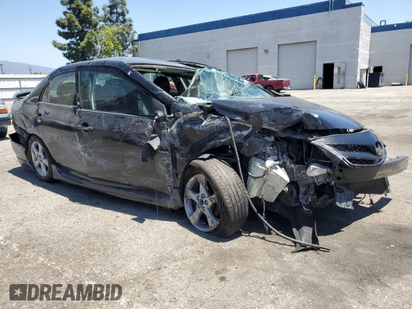 2013 Toyota Corolla L with VIN 5YFBU4EE6DP091103, listed as a Copart auction lot 56421815 with 250,433 mi miles and Salvage title. Bid and sale history available at DreamBid. Image 4.