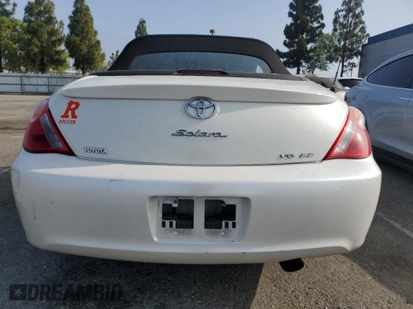 2006 Toyota Solara SE with VIN 4T1FA38P66U095638, listed as a Copart auction lot 60664285 with 154,552 mi miles and Salvage title. Bid and sale history available at DreamBid. Image 6.