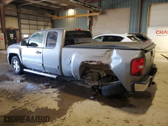 2012 Chevrolet Silverado 1500 LT with VIN 1GCRCSE09CZ306875, listed as a Copart auction lot 46305785 with 195,966 mi miles and Salvage Title. Bid and sale history available at DreamBid. Image 2.