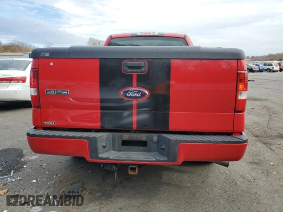 2008 Ford F-150 STX with VIN 1FTRX12W98FC24533, listed as a Copart auction lot 79072144 with 74,928 mi miles and Clean Title. Bid and sale history available at carsss.com. Image 6.