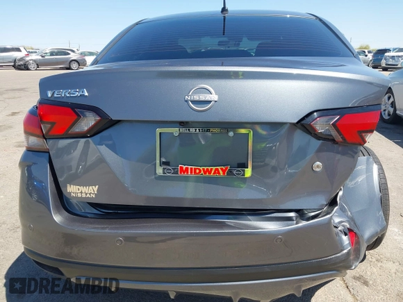 2024 Nissan Versa S with VIN 3N1CN8DV7RL930709, listed as a IAAI auction lot 41958565 with 2,501 mi miles and . Bid and sale history available at DreamBid. Image 16.