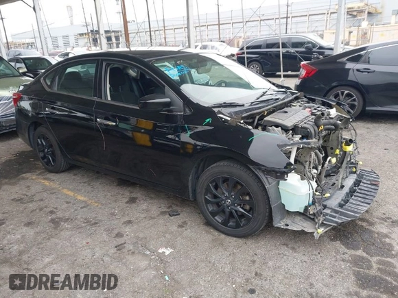 2018 Nissan Sentra S with VIN 3N1AB7AP2JY249669, listed as a IAAI auction lot 41896490 with 136,258 mi miles. Bid and sale history available at carsss.com. Image 1.