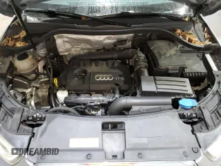 2015 Audi Q3 2.0T Prestige with VIN WA1GFCFS3FR013637, listed as a Copart auction lot 87722265 with 123,721 mi miles and Salvage Title. Bid and sale history available at carsss.com. Image 12.