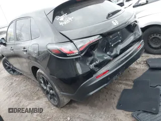 2024 Honda HR-V Sport with VIN 3CZRZ2H55RM742570, listed as a IAAI auction lot 41984710 with 25,515 mi miles and . Bid and sale history available at DreamBid. Image 3.