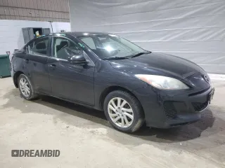 2012 Mazda 3 i Touring with VIN JM1BL1V88C1684895, listed as a Copart auction lot 50244835 with 197,263 mi miles and Salvage Title. Bid and sale history available at DreamBid. Image 4.