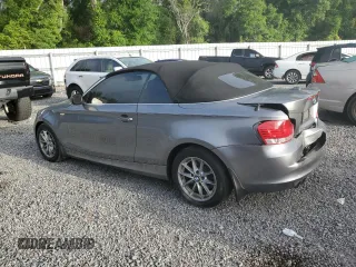 2011 BMW 1 Series 128i with VIN WBAUN1C58BVH83221, listed as a Copart auction lot 51919215 with 0 mi miles and Salvage Title. Bid and sale history available at carsss.com. Image 2.