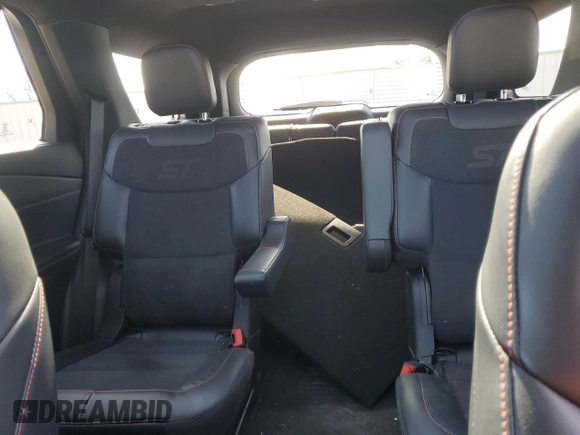 2025 Ford Explorer ST with VIN 1FMWK8GCXSGA98821, listed as a Copart auction lot 48538895 with 3,511 mi miles and Salvage Title. Bid and sale history available at carsss.com. Image 10.