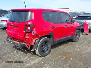 2019 Jeep Renegade Sport with VIN ZACNJAAB8KPK37967, listed as a IAAI auction lot 41571609 with 89,413 mi miles and . Bid and sale history available at DreamBid. Image 4.