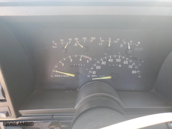 1991 GMC 3/4 Ton Pickups with VIN 1GTGK24K9ME518763, listed as a Copart auction lot 74319144 with 127562 miles and Salvage Title. Bid and sale history available at carsss.com. Image 9.
