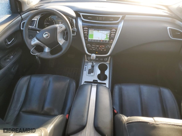 2015 Nissan Murano SV with VIN 5N1AZ2MH5FN264702, listed as a Copart auction lot 42954455 with 90,261 mi miles and Salvage Title. Bid and sale history available at carsss.com. Image 8.