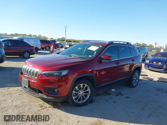 2020 Jeep Cherokee Latitude Plus with VIN 1C4PJLLB3LD624382, listed as a IAAI auction lot 40799441 with 66,588 mi miles. Bid and sale history available at carsss.com. Image 16.