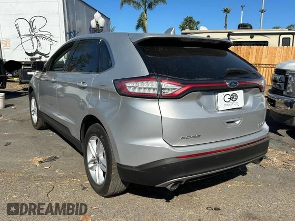 2015 Ford Edge SEL with VIN 2FMTK4J91FBC04062, listed as a Copart auction lot 80933404 with 122,223 mi miles and Clean Title. Bid and sale history available at carsss.com. Image 3.