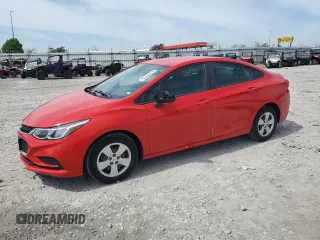 2018 Chevrolet Cruze LS with VIN 1G1BC5SM0J7193104, listed as a Copart auction lot 51976415 with 59,041 mi miles and Salvage Title. Bid and sale history available at DreamBid. Image 1.