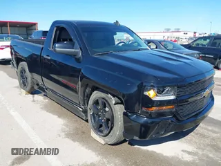 2018 Chevrolet Silverado 1500 Work Truck with VIN 1GCNCNEC1JZ339988, listed as a IAAI auction lot 41725917 with 100,143 mi miles and . Bid and sale history available at DreamBid. Image 1.