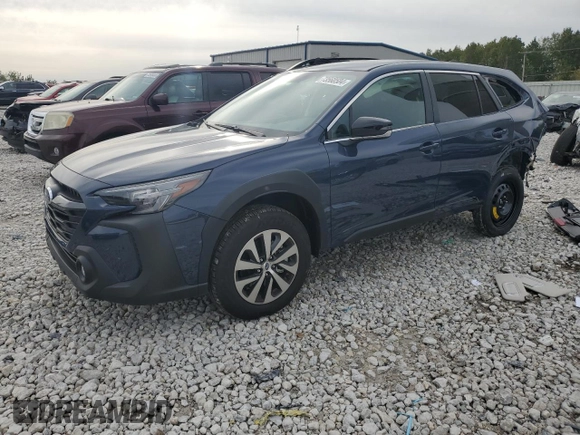 2025 Subaru Outback Premium with VIN 4S4BTADC4S3106927, listed as a Copart auction lot 73560504 with 2,393 mi miles and Salvage Title. Bid and sale history available at carsss.com. Image 1.