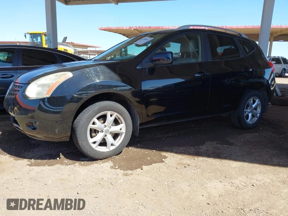 2009 Nissan Rogue S with VIN JN8AS58V79W182631, listed as a IAAI auction lot 42089083 with 181,785 mi miles. Bid and sale history available at carsss.com. Image 2.