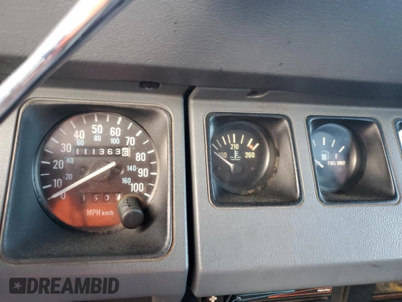 1988 Jeep Wrangler Laredo with VIN 2BCCZ8144JB526734, listed as a Copart auction lot 80650354 with 111,363 mi miles and Non Repairable. Bid and sale history available at carsss.com. Image 9.