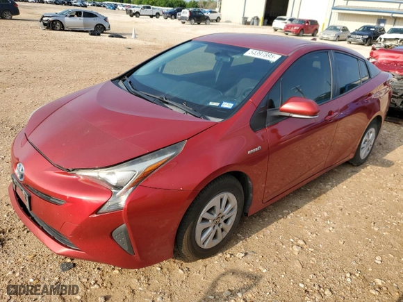 2016 Toyota Prius Two with VIN JTDKBRFU4G3515819, listed as a Copart auction lot 54397895 with 209,859 mi miles and Clean Title. Bid and sale history available at carsss.com. Image 1.