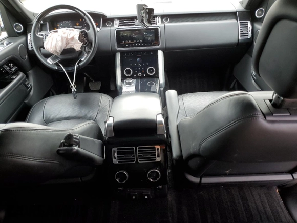 2020 Land Rover Range Rover HSE with VIN SALGS2RU6LA593221, listed as a Copart auction lot 56663245 with 56,234 mi miles and Salvage Title. Bid and sale history available at DreamBid. Image 8.