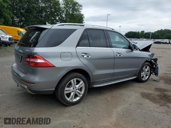 2013 Mercedes-Benz M 350 with VIN 4JGDA5HB2DA265774, listed as a Copart auction lot 62687405 with 85,734 mi miles and Salvage title. Bid and sale history available at DreamBid. Image 3.