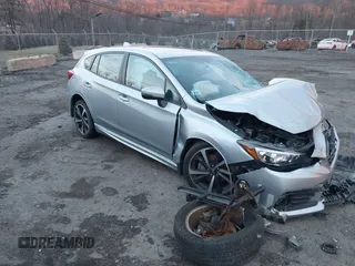2022 Subaru Impreza Sport with VIN 4S3GTAM64N3704167, listed as a IAAI auction lot 41109158 with 13,176 mi miles. Bid and sale history available at carsss.com. Image 1.