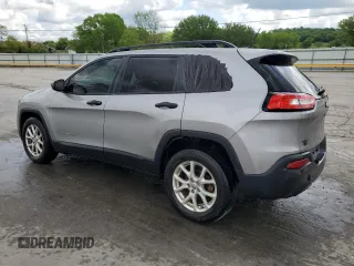 2016 Jeep Cherokee Sport with VIN 1C4PJLAB8GW222144, listed as a Copart auction lot 54363355 with 347,351 mi miles and Salvage Title. Bid and sale history available at carsss.com. Image 2.