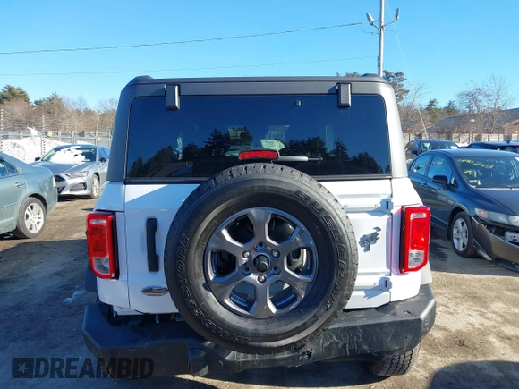 2024 Ford Bronco Big Bend с VIN 1FMDE7AH7RLB15038, выставлен на аукционе IAAI как лот 41504232 с пробегом 344 миль миль и . История ставок и продаж доступна на DreamBid. Изображение 17.