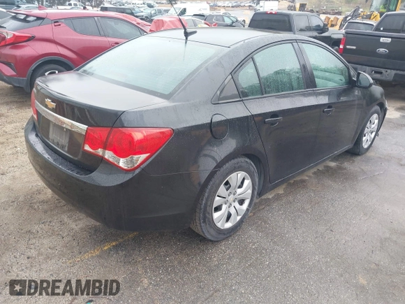2014 Chevrolet Cruze LS with VIN 1G1PA5SG5E7187746, listed as a IAAI auction lot 41928039 with 98,633 mi miles and . Bid and sale history available at DreamBid. Image 4.