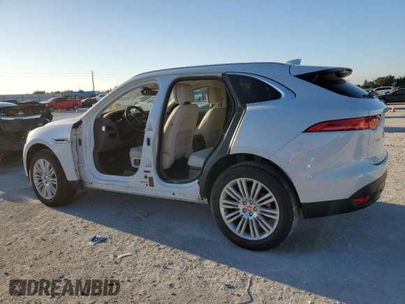 2019 Jaguar F-Pace 30t Portfolio with VIN SADCN2GX8KA362334, listed as a Copart auction lot 47271964 with 53,428 mi miles and . Bid and sale history available at DreamBid. Image 2.