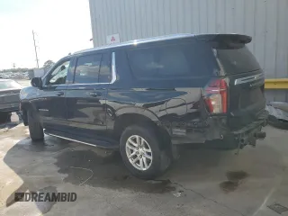 2022 Chevrolet Suburban LS z VIN 1GNSCBKD1NR271963, wystawiony jako Copart lot #52889005 z przebiegiem 106 922 mil mil oraz Szkoda całkowita • Salvage title. Historia ofert i sprzedaży dostępna na DreamBid. Obrazek 2.