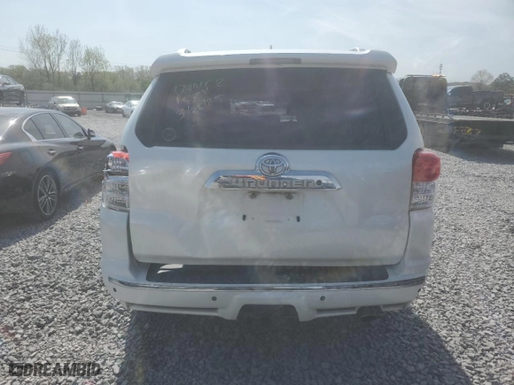 2011 Toyota 4Runner SR5 with VIN JTEZU5JR6B5027629, listed as a Copart auction lot 51328975 with 220,910 mi miles and Salvage Title. Bid and sale history available at carsss.com. Image 6.
