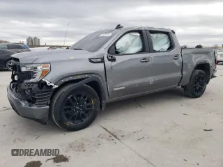 2022 GMC Sierra 1500 Limited Elevation with VIN 3GTP8CEDXNG149457, listed as a Copart auction lot 86424864 with 45,760 mi miles and Salvage Title. Bid and sale history available at carsss.com. Image 1.