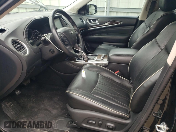 2019 Infiniti QX60 Luxe with VIN 5N1DL0MN4KC560857, listed as a Copart auction lot 52021725 with 104,013 mi miles and Salvage Title. Bid and sale history available at DreamBid. Image 7.
