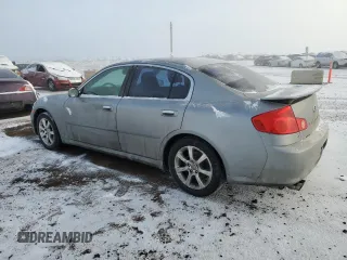 2006 Infiniti G35 z VIN JNKCV51F06M613752, wystawiony jako Copart lot #49462945 z przebiegiem 255 599 mil mil oraz Szkoda całkowita • Salvage title. Historia ofert i sprzedaży dostępna na DreamBid. Obrazek 2.