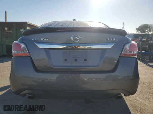 2015 Nissan Altima SL with VIN 1N4BL3AP9FC186454, listed as a Copart auction lot 49825055 with 85,319 mi miles and Salvage Title. Bid and sale history available at DreamBid. Image 6.